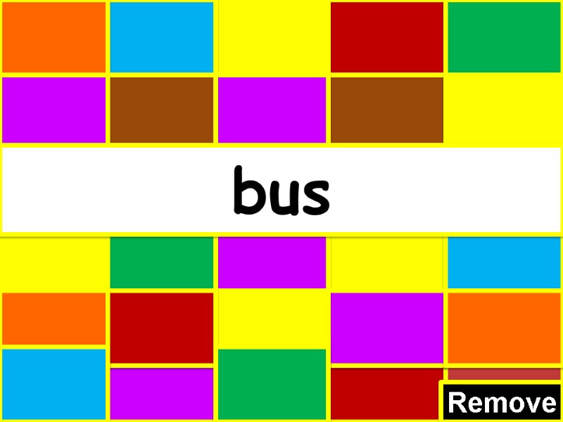 Remove bus